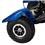 Mini Quadriciclo Track & Bikes Speed Tk 5600 com Motor 2 Tempos e 49CC - Azul