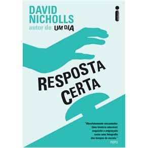 Livro - Resposta Certa - David Nicholls