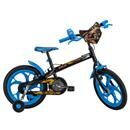 Bicicleta Hot Wheels Caloi Aro 16 - Preta