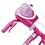 Bicicleta Barbie Caloi Aro 12 - Rosa/Branco