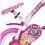 Bicicleta Barbie Caloi Aro 12 - Rosa/Branco