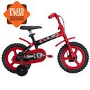 Bicicleta Zigbim Caloi Aro 12 - Vermelha/Preta