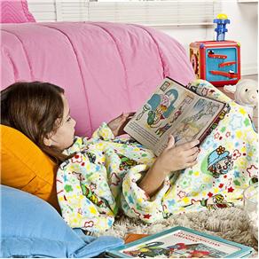 Cobertor com Mangas Infantil Camesa Patati Patatá