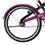 Bicicleta Barbie Caloi Aro 20 - Preto/Rosa
