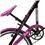 Bicicleta Barbie Caloi Aro 20 - Preto/Rosa