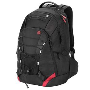 Mochila HP Select 120 para Notebook até 15.5” - Preto/Vermelho