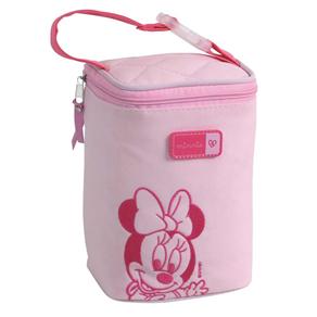 Porta-Mamadeiras Baby Go Minnie com 4 Cavidades 549 - Rosa