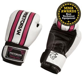 Luva de Boxe Pretorian Training - Rosa/Preta/Branca