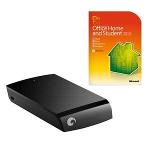 HD Externo 500 GB Seagate + Office Home Student 2010 Microsoft