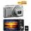 Câmera Digital Olympus VR-330 Silver c/ LCD 3.0”, 14MP, Zoom Óptico 12,5x, Foto 3D, Foto Panorama, Dupla Estabilização, Vídeo HD + Cartão SD 4GB 