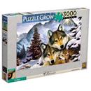 Quebra-Cabeça Grow 02728 Lobos com 3000 Peças