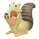 Boneco Scrat Grow A Era do Gelo 4 2740
