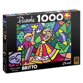 Quebra-Cabeça Grow 02715 Romero Britto Brazil 1000 Peças