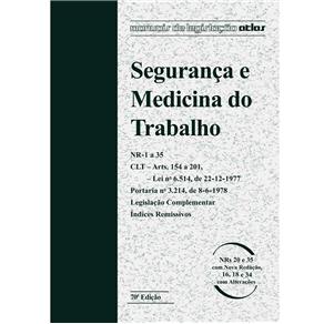 Livro - Segurança e Medicina do Trabalho - 70ª edição