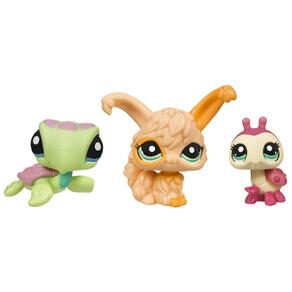 Littlest Pet Shop Hasbro Joaninha, Coelho e Tartaruga 25843