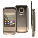 Celular Desbloqueado Claro Nokia C2-06 Dourado ...