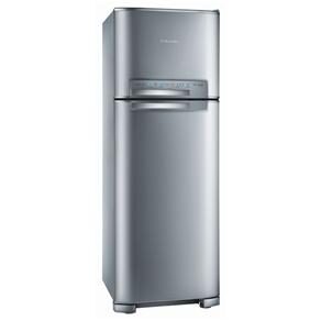 Refrigerador Electrolux Frost Free Duplex Celebrate Blue Touch DFX50 com Controle de Temperatura - 430 L - Inox
