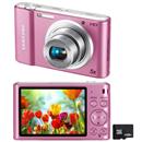 Câmera Samsung ST 64 Rosa c/ LCD 2.7”, 14,2 MP,...