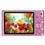 Câmera Samsung ST 64 Rosa c/ LCD 2.7”, 14,2 MP, Zoom Óptico 5x, Estabilização de Imagem, Vídeo em HD Foto Panorâmica, Detector de Face e Sorriso