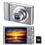 Câmera Samsung ST 64 Prata c/ LCD 2.7”, 14,2 MP, Zoom Óptico 5x, Estabilização de Imagem, Vídeo em HD Foto Panorâmica, Detector de Face e Sorriso