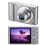 Câmera Samsung ST66 Prata com 16.1MP, LCD 2,7”, Zoom Óptico 5x, Vídeo HD, Estabilizador de Imagens, Foto Panorama, Detector de Face e Sorriso