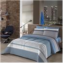 Jogo de Cama Queen Camesa Otome 200 Fios - Azul...