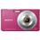 Câmera Sony DSC-W610 Rosa c/ 14.1MP, LCD 2.7”, Zoom Óptico 4x, Estabilizador + Cartão SD 4GB + Porta-Retrato Digital Dazz 657-2 Preto c/ LCD de 7”