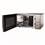 Forno de micro-ondas Brastemp BMT45 Ative! com Grill e Smart Food - 30 L - Inox