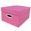 Caixa Organizadora Boxmania Office Desmontável 4304009 - Rosa