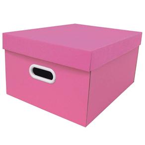 Caixa Organizadora Boxmania Office Desmontável 4304009 - Rosa