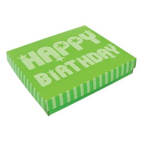 Caixa Cartão para Presentes Boxmania Happy CD 7751007 - Verde
