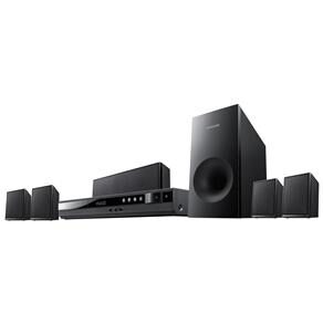 Home Theater Samsung HT-E350K/ZD 5.1 Canais com DVD Player, Karaokê, Entrada USB e Cabo HDMI - 330 W