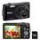 Câmera Digital Nikon CoolPix S3300 Preta c/ LCD 2.7”, 16.0 MP, Vídeo HD + Cartão de 8GB + Mini Leitor de Memória Yasin LU-102/203358