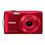 Câmera Nikon CoolPix S3300 Vermelha c/ LCD 2.7”, 16.0 MP, Vídeo HD + Cartão de 8GB + Leitor de Cartão de Memória SD Yasin 4X1 LU-103/20358