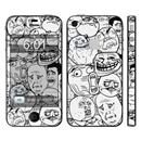 Skin I Stick p/ Iphone 4S Memes