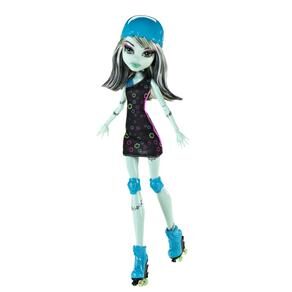 Boneca Mattel Monster High Patins de Arrepiar Frankie Stein - X3671X3672 