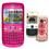 Cel Desbloq Claro Nokia C3 Rosa c/ Câmera 2MP, QWERTY, Wi-Fi, MP3, Bluetooth, Fone de Ouvido e Cartão 2GB c/ Adesivo Ace of Spades