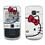 Cel Desbloq Claro Nokia C3 Rosa c/ Câmera 2MP, QWERTY, Wi-Fi, MP3, Bluetooth, Fone de Ouvido e Cartão 2GB c/ Adesivo Hello Kitty