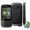 Celular Desbloqueado Motorola Fire XT317 Preto Dual Chip c/ Câmera 3MP, Android 2.3, Qwerty + Fone + Cartão 2GB + Relógio Masculino Lince Steel –Preto