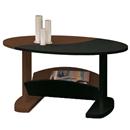 Mesa de Centro Artely Isis 1212 - Imbuia/Preto