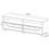 Rack Artely Infinity 2203 - Branco/Preto