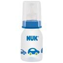 Mamadeira Nuk PP Carros com Bico Ortodôntico Az...