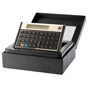 Calculadora HP Gold Especial 30 Anos 12C 30Y - Preta