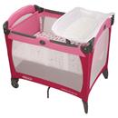 Berço Infantil Contour On The Go Graco Sweet Pr...