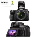 Câmera Digital Sony DSLR Alpha Preta SLT A37K c...