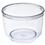 Batedeira Arno Inclinata Collection SX55 com Tigela Transparente - Branca/Vermelha