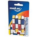 Borracha Molin The Style 14240 - 2 Unidades