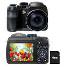 Câmera Digital GE X400 Titânio com 14.1MP Zoom ...
