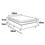 Cama Box Conjugado Simbal Vareze Spring com Molas Bonnel Casal 52x138x188cm - Cinza