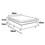 Cama Box Conjugado Simbal Vareze Spring com Molas Bonnel Solteiro 52x88x188cm - Cinza